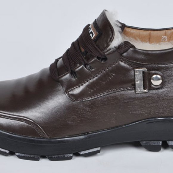 Business casual leather shoes